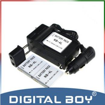 [globalbuy] Digital Boy (6pcs/set) 3x NB4L NB 4L NB4L NB-4L battery+charger+car charger ki/1029923