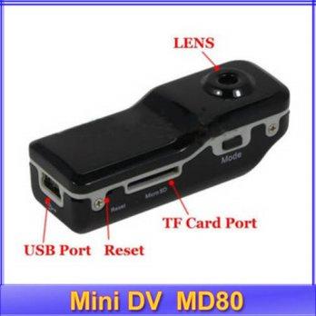 [globalbuy] Free shipping Mini DV DVR Sports Video Camera Camcorder MD80 720x480/1085252