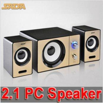 [globalbuy] Free shipping SADA S-20D laptop computer audio speakers, AUX input multimedia /1795273