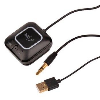 [globalbuy] Hands-Free Bluetooth Car Kit Wireless Bluetooth 4.0 Music Receiver with Mic 3./2964011