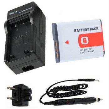 [globalbuy] NP-BG1 Battery and Charger kit for SONY Cyber-shot DSC-HX5V, DSC-HX7V, DSC-HX9/2960927