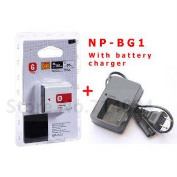 [globalbuy] NP-BG1 Camera Battery for SONY +NP-BG1 battery charger BC-CSGB For SONY DSC W1/600388