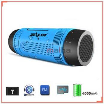 [globalbuy] Portable Bluetooth Speaker Outdoor Wireless Handsfree Subwoofer with 4000 mAh /1795160