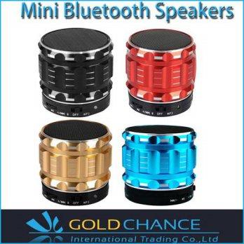 [globalbuy] Portable Mini Bluetooth Speakers Metal Steel Wireless Smart Hands Free Speaker/2962564