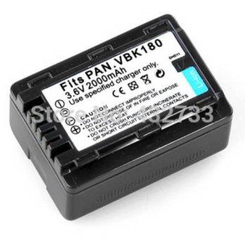 [globalbuy] Rechargeble Battery Pack VBK180 3.6V 2000mAh for Panasonic HDC-HS60 HDC-TM60 S/2145255