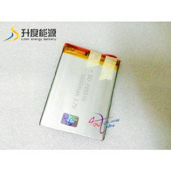 [globalbuy] SD Factory directly supplier 3.7v li-polymer 735570P 3000mAh tablet battery 3./2958597