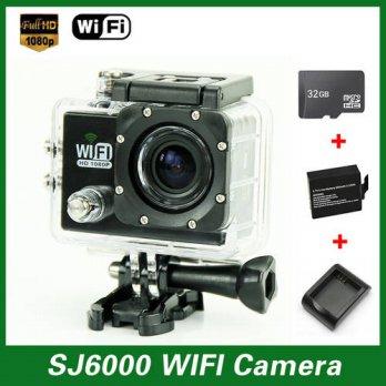 [globalbuy] SJ6000 WIFI Sport Action Camera 12MP Full HD 1080P 30FPS Diving Waterproof Cam/960022