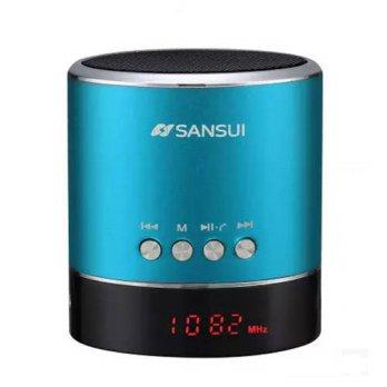 [globalbuy] Sansui A38s Anti-fall Bluetooth Speaker TF Aux USB FM Radio with Built-in Mic /2963100