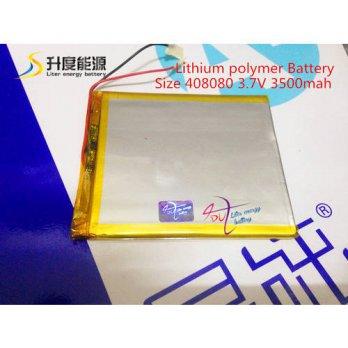 [globalbuy] Size 408080 3.7V 3500mah Lithium polymer Battery with Protection Board For PDA/2958149