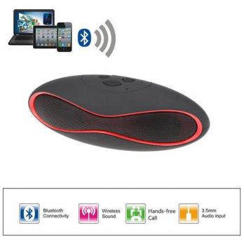 [globalbuy] X6U Potable Mini Rugby Stylish Wireless Stereo Bluetooth Speaker Hands-free wi/2355518