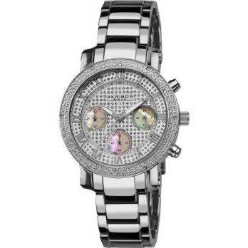 [macyskorea] Akribos XXIV Womens AKR440SS Grandiose Dazzling Diamond Chronograph Stai/9953890