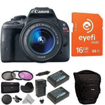 [macyskorea] Amazon Canon EOS Rebel SL1 Digital SLR with 18-55mm STM Lens + Eye-Fi Memory /9505932