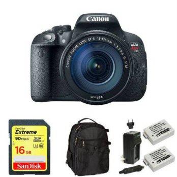 [macyskorea] Amazon Canon EOS Rebel T5i Digital SLR with 18-135mm STM Lens + Memory Card, /7070282