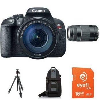 [macyskorea] Amazon Canon EOS Rebel T5i Digital SLR with 18-135mm STM Lens and 75-300mm II/9505888