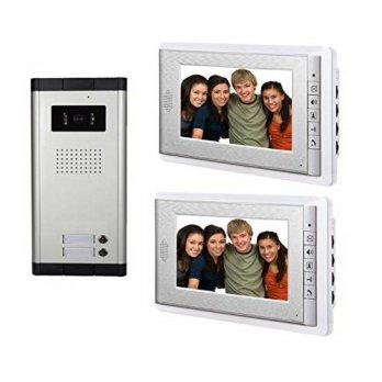 [macyskorea] Amocam 7 LCD Monitor Wired Video Intercom Doorbell System for 2 Units Apartme/9108474