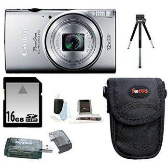 [macyskorea] Canon Powershot ELPH 350 HS Digital Camera (Silver) with 16GB Accessory Bundl/7695147