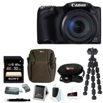 [macyskorea] Canon Powershot SX400 IS 16MP Digital Camera (Black) with 720p HD Video and 3/7067211