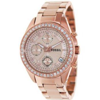 [macyskorea] Fossil Womens Decker ES3352 Rose-Gold Stainless-Steel Quartz Watch/8650395