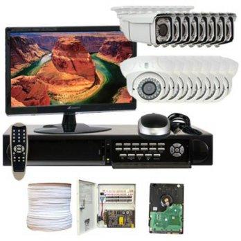 [macyskorea] GW Security Inc 16CHE1 16-Channel Realtime DVR Security Camera System (Black /9514812
