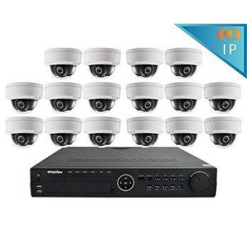 [macyskorea] LaView Premium IP 16 Camera Security System Home/Business 16 IP 2MP Dome Came/9514147