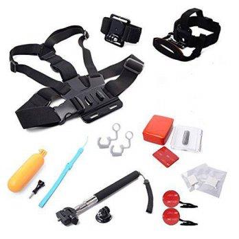 [macyskorea] MCOCEAN Accessories Kit for GoPro Hero 4 Hero 3+ Hero 3 Camera: Helmet Front /3810192