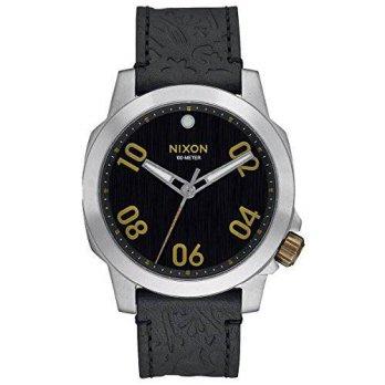 [macyskorea] NIXON Nixon - Ranger 40 Leather Black / Brass mens watch stainless steel anal/9951979