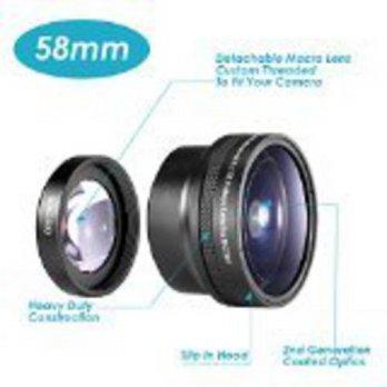 [macyskorea] Neewer Photography 58mm AF 0.21X Wide Angle + Fish-eye Lens for Canon Nikon S/7069615