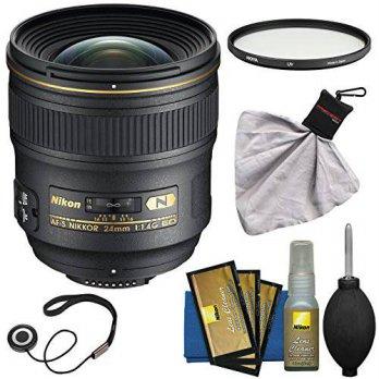 [macyskorea] Nikon 24mm f/1.4 G AF-S Nikkor Lens with Filter + Kit for D3200, D3300, D5300/7070020
