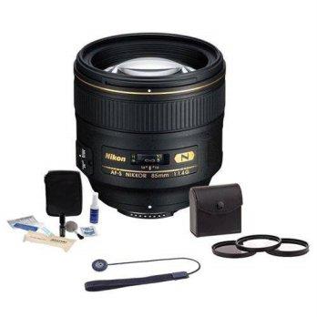 [macyskorea] Nikon 85mm f/1.4G IF AF-S Nikkor Lens Bundle. USA. Value Kit with Accessories/9100281