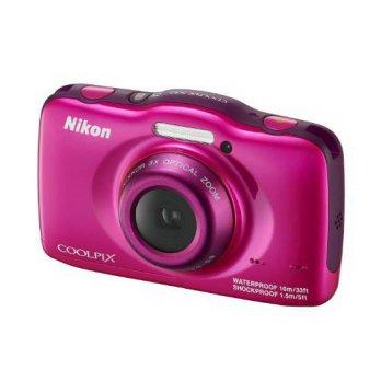 [macyskorea] Nikon COOLPIX S32 Digital Camera (Pink) - International Version (No Warranty)/9504163