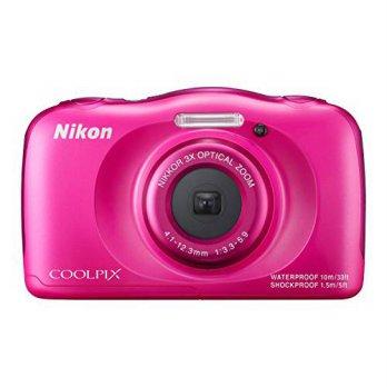 [macyskorea] Nikon COOLPIX S33 Waterproof Digital Camera (Pink) - International Version/9503597