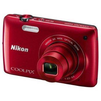 [macyskorea] Nikon COOLPIX S4200 16.0 MP Digital Camera (Red)/6236615