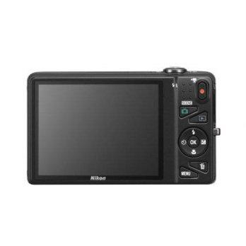 [macyskorea] Nikon COOLPIX S5200 Wi-Fi CMOS Digital Camera with 6x Zoom Lens (Black) (OLD /6236448