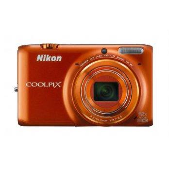 [macyskorea] Nikon Coolpix S6500 Wi-Fi Digital Camera with 12x Zoom (Silver)/1219156