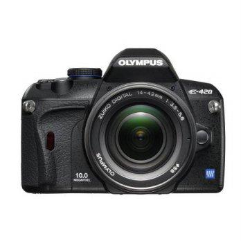 [macyskorea] Olympus Evolt E420 10MP Digital SLR Camera with 14-42mm f/3.5-5.6 Zuiko Lens/7070250