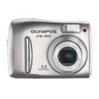[macyskorea] Olympus FE-110 5MP Digital Camera with 2.8x Optical Zoom/3815507