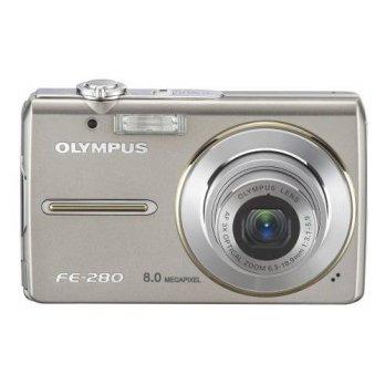 [macyskorea] Olympus Stylus FE-280 8MP Digital Camera with Dual Image Stabilized 3x Optica/5766932