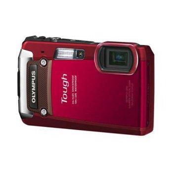 [macyskorea] Olympus TG-820 12MP Shock/Water/Freeze-Proof Camera-Red (Old Model)/7067240