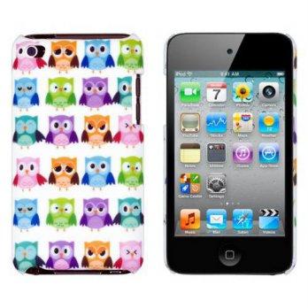 [macyskorea] Owl Print Embossed Hard Case for Apple iPod Touch 4, 4G (4th Generation) - In/280670