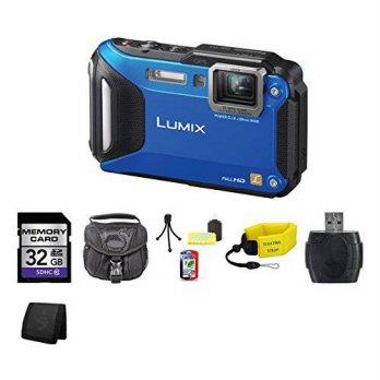 [macyskorea] Panasonic Lumix DMC-TS5 Digital Camera (Blue) 32GB Package/1181146