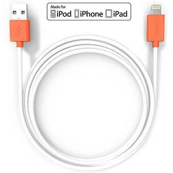 [macyskorea] Pawtec Lightning to USB Charge and Sync Cable Apple MFi Certified 3.3 Feet/1M/9143668