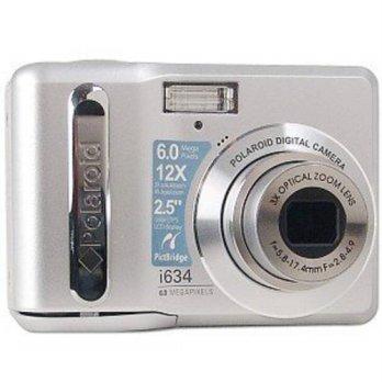 [macyskorea] Polaroid i634 6MP 3x Optical/4x Digital Zoom Camera (Silver)/3815907