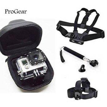 [macyskorea] ProGear Monopod Head And Chest Mount Bundle With Hard Shell Carrying Case For/5768619