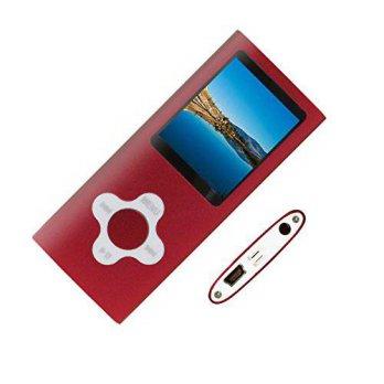 [macyskorea] RShop Rshop New 16GB Red Ultra Slim MP4/MP3 Player Music 1.7 Lcd Screen Mp4 M/3809778