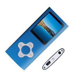 [macyskorea] RShop Rshop New 8GB Blue Ultra Slim MP4/MP3 Player Music 1.7 Lcd Screen Mp4 M/4995334