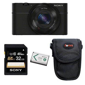 [macyskorea] Sony DSC-RX100 Digital Camera (Black) with 32GB Accessory Bundle/9099606