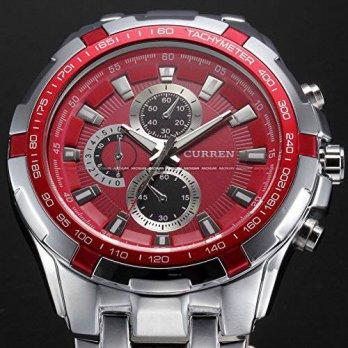 [poledit] ANLO Trading Limited SUPER BARGAIN NEW Model Red Dial Fashion Stainless Steel Lu/12435719