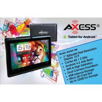 [poledit] AXESS TA2509-7BK 7" Tablet with Android 4.1 Jelly Bean OS, 1.2 GHz Cortex A8, 4G/1431099