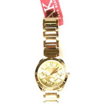 [poledit] Anne Klein Women`s Gold Tone Stainless Steel Watch (T1)/12432856