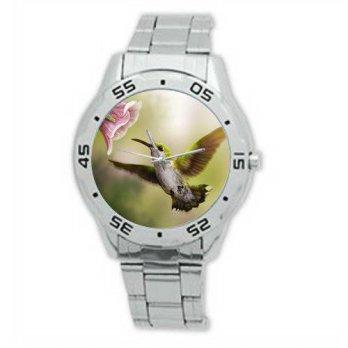 [poledit] Hummingbird Watch Special Design Cute and Beautiful Hummingbird, Animal Pattern /12675874